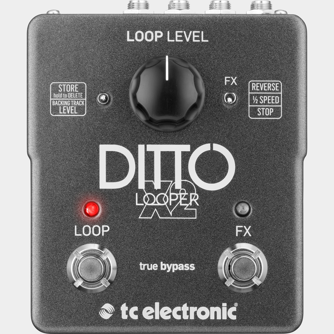 TC Electronic Ditto X2 Looper oitava ganho incentivo polifonia transposição  folk guitarra acústica guitarra elétrica bloco