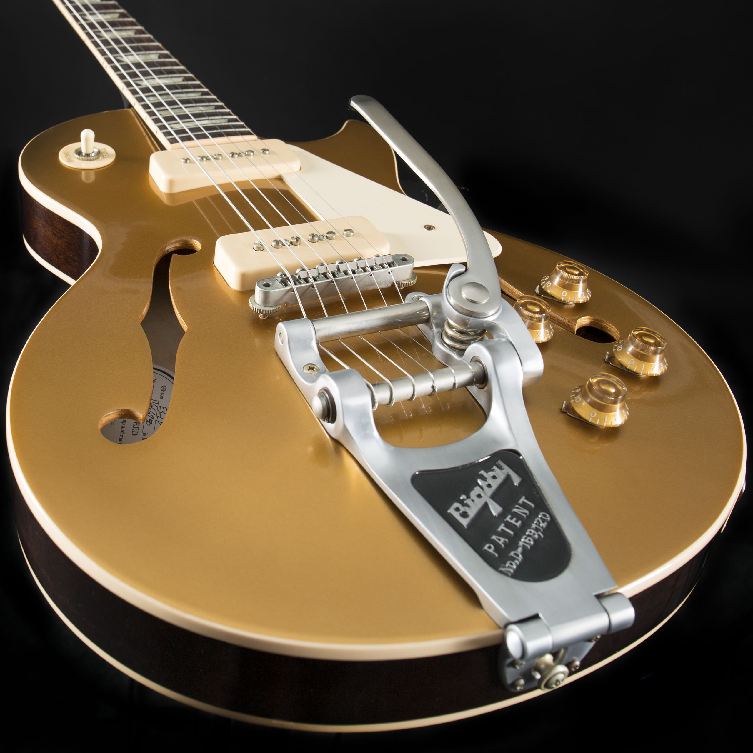 Gibson-ES-Les-Paul-Gold-Top-P-90-Bigsby-