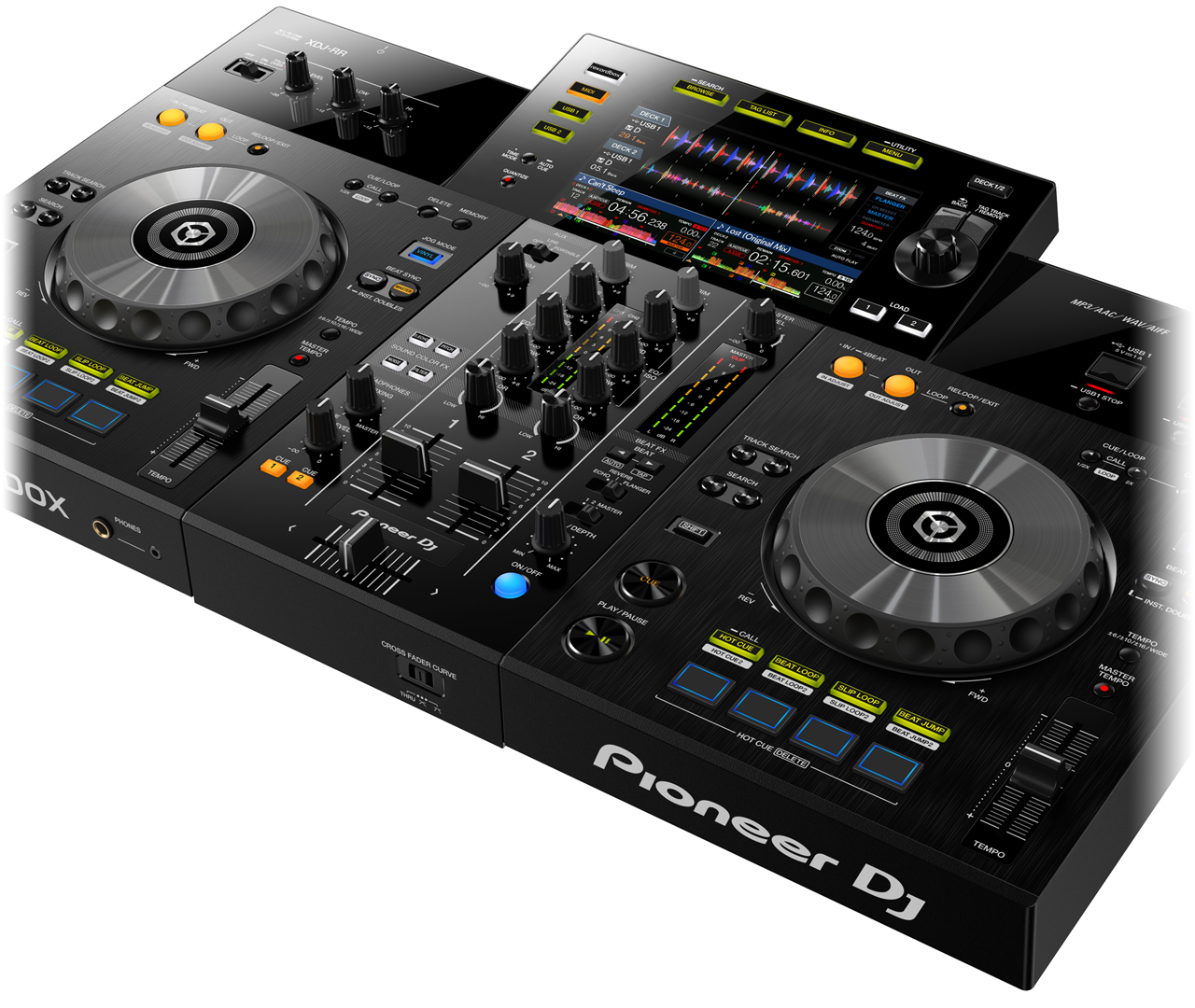 Pioneer DJ – XDJ-RR / NXS2-Setup-Layout